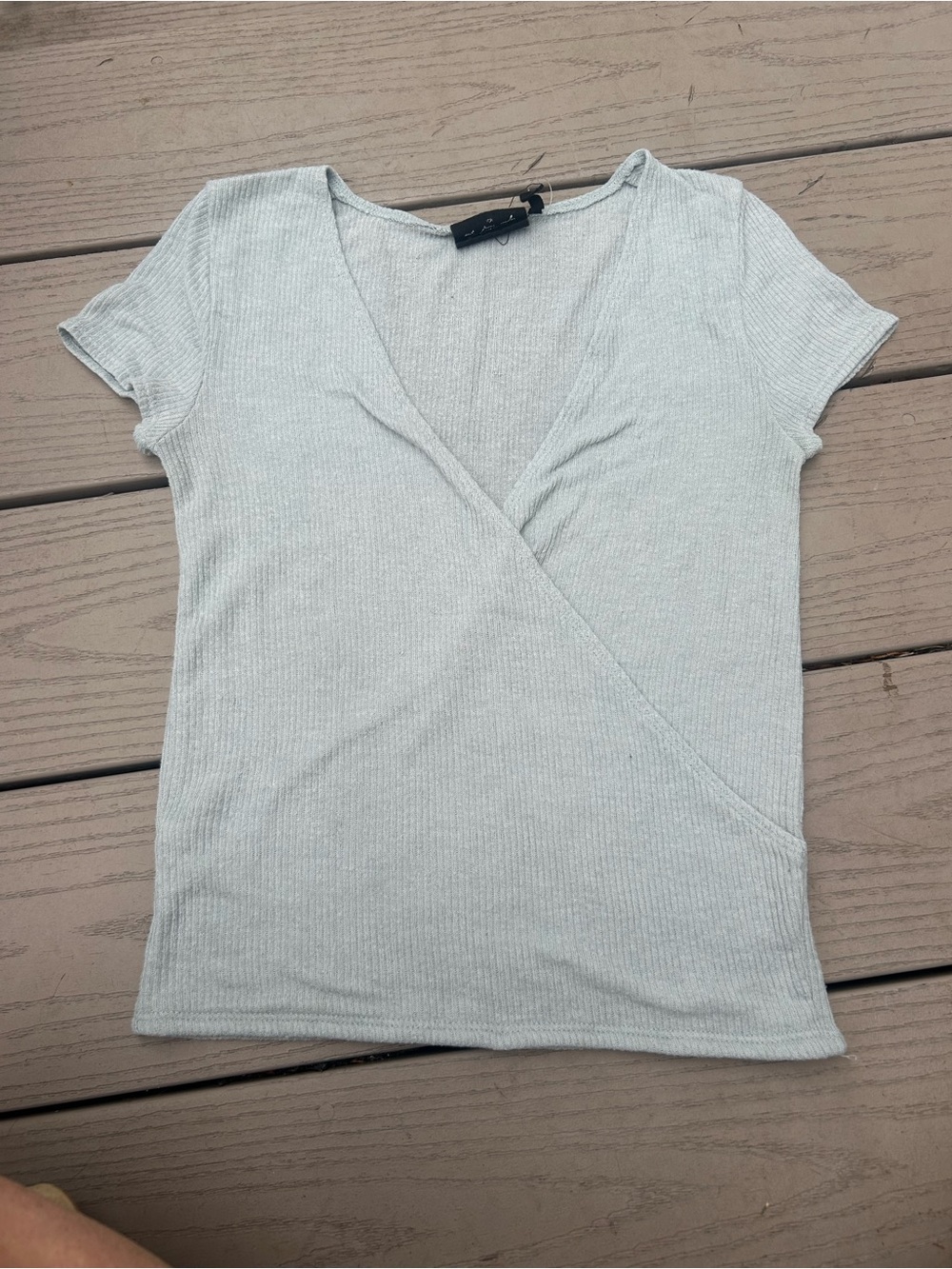 Out From Under Tuscany Surplice Cropped Tee